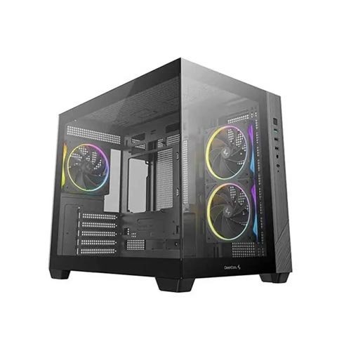 Deepcool CG330 3F Micro ATX Mid Tower Cabinet Black (R-CG330-BKNGM3-G)