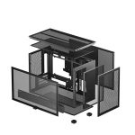 Deepcool CH260 M-Atx Mini Tower Cabinet Black (R-CH260-BKNGM0-G-1) - Image 3