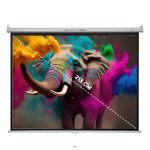 Zebronics PSH84A 84" Manual Projector Screen
