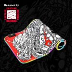 Zebronics Blaze XL RGB Gaming Mouse pad Red White - Image 3