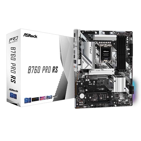 ASRock B760 Pro RS DDR5 ATX LGA1700 Motherboard