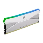 Acer Predator Hera RGB 32GB (16GBx2) DDR5 6000MHz CL26 Desktop Ram (Silver) - Image 2