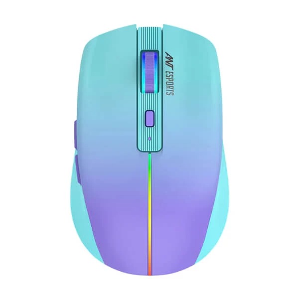 Ant Esports GM400W RGB Wireless Gaming Mouse (Sea Blue)