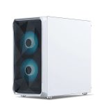 Ant Esports ICE-100 Air Mini Mesh (M-ATX) Mini Tower Cabinet (White) - Image 2