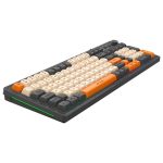 Ant Esports MK800 Pro Membrane wired Gaming Keyboard (Grey, Beige, Orange) - Image 2