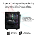 Asus TUF Gaming GT301 ARGB Cabinet (Black) - Image 4