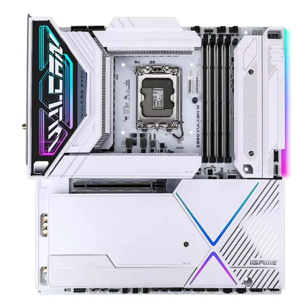 Colorful-iGame-Z890-Vulcan-W-V20-WiFi7-Intel-Z890-LGA1851-DDR5-EATX-Motherboard-1.jpg Colorful iGame Z890 Vulcan W V20 WiFi7 Intel Z890 LGA1851 DDR5 EATX Motherboard