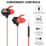 Cosmic Byte CB-EP-03 Gaming Wired Earphone with Detachable Microphone for PC, PS4, Mobiles, Tablets - BLACK - Image 2