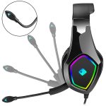 Cosmic Byte ERSA Gaming Headphone, RGB LED and Microphone for PC, PS5, Xbox, Mobiles, Tablets, Laptops (Interstellar Black) - Image 3