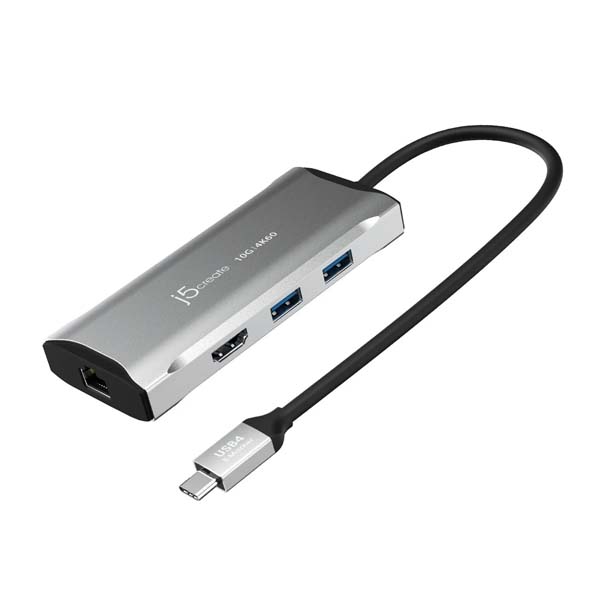 J5CREATE JCD392 4K60 Elite USB-C 10Gbps Travel Dock