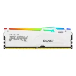 Kingston FURY Beast RGB 16GB (1 X 16GB) DDR5 5600MHz CL36 Desktop Ram (White) - Image 2