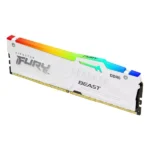 Kingston Fury Beast RGB EXPO 16GB (16GBx1) DDR5 5200MHz CL36 Desktop RAM (White) - Image 2