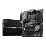 MSI B760 GAMING PLUS WIFI LGA 1700 DDR5 ATX Motherboard Supports Intel 12th , 13th & 14th Gen Processors