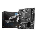 MSI Pro B760M-E DDR4 Intel Motherboard Supports Intel 12th , 13th & 14th Gen Processors