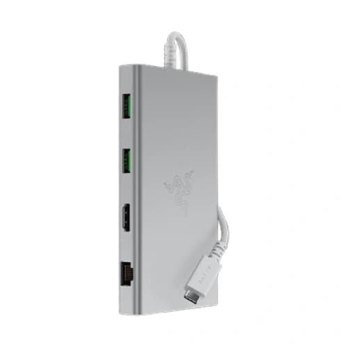 Razer USB-C Dock 11-Port Mercury Charging Device