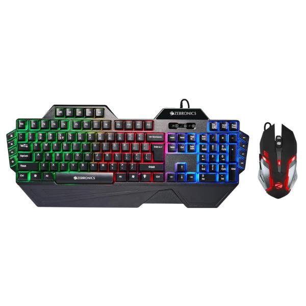 ZEBRONICS Optimus Gaming Keyboard & Mouse Combo (Black)
