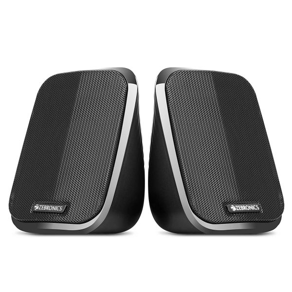 ZEBRONICS Zeb-Fame 5watts 2.0 Multi Media Speakers (Black)