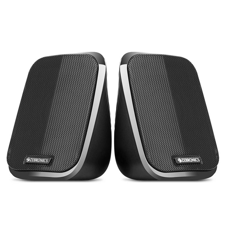 ZEBRONICS Zeb-Fame 5watts 2.0 Multi Media Speakers (Black)