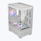 Zebronics ZEB-ICECAP ARGB Mid-Tower Gaming Cabinet (White)