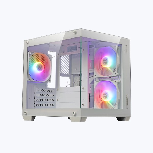 Zebronics Mercury 10 Premium Gaming Chassis – White