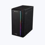 ZEBRONICS Zeb-Hail Mid-Tower Premium Gaming Cabinet-Black - Image 2