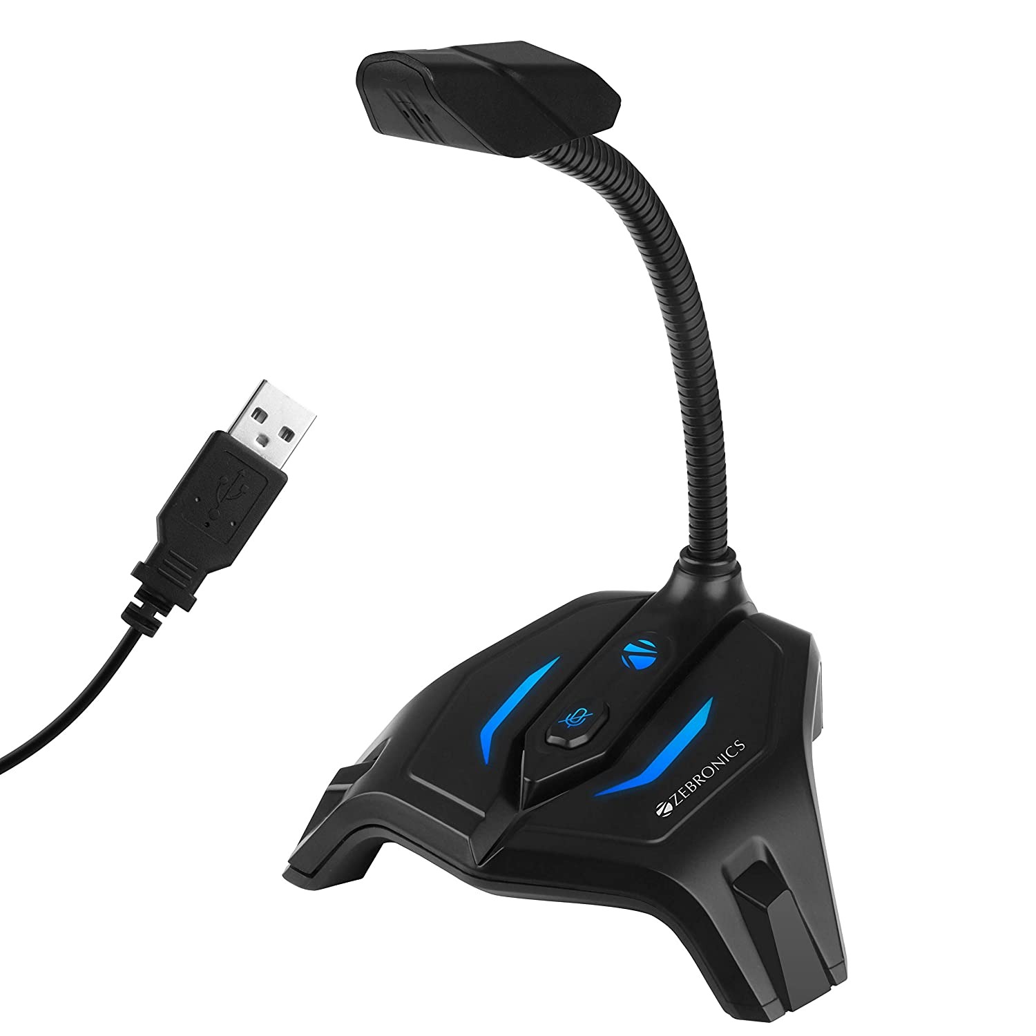 Zebronics-Zeb-Klarity.jpg Zebronics Zeb-Klarity USB Gaming Mic for Recording
