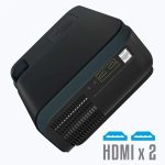 Zebronics Zeb-LP3500 (3800 lm / 2 Speaker) Portable Projector (Black) - Image 3