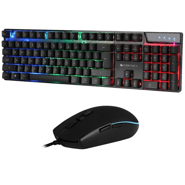 Zebronics Zeb-War Gaming Keyboard and Mouse Combo (Keyboard)