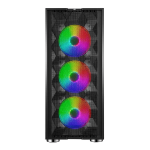 Ant Esports ICE-521MT Mid Tower Gaming Cabinet with Transparent Tempered Glass - Image 4