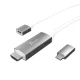 j5create JCC155G USB-C to 4K HDMI Cable With PD100W Pass-Through