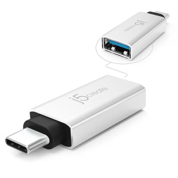 j5create JUCX15 USB-C to USB Type-A 3.1 Adapter