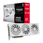 ASUS Prime AMD Radeon RX 9070 XT OC Edition White 16GB GDDR6 Graphics Card