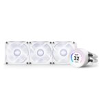 NZXT Kraken Elite 360mm RGB AIO Liquid CPU Cooler White - Image 2