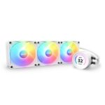 NZXT Kraken Elite 360mm RGB AIO Liquid CPU Cooler White - Image 7