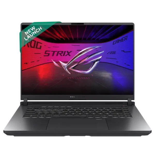 ASUS ROG Strix G16 G615JHR-S5005WS Intel Core i7 14th Gen Gaming Laptop (16GB, 1TB SSD, Windows 11 Home, 8GB Graphics, 16 inch 240 Hz 2.5K WQXGA Display, NVIDIA GeForce RTX 5050, MS Office Home 2024, Eclipse Gray, 2.65 KG)