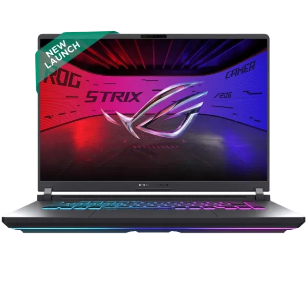 ASUS ROG Strix G16 G615LP-S5022WS Intel Core Ultra 9 Gaming Laptop (32GB, 1TB SSD, Windows 11 Home, 8GB Graphics, 16 inch 240 Hz 2.5K WQXGA IPS Display, NVIDIA GeForce RTX 5070, MS Office Home 2024, Eclipse Gray, 2.65 KG)