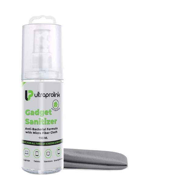 51wDN92fxUS._SL1080_-Custom.jpg UltraProlink Universal Screen Cleaning & Sanitizer Kit - 150ml - Image 1