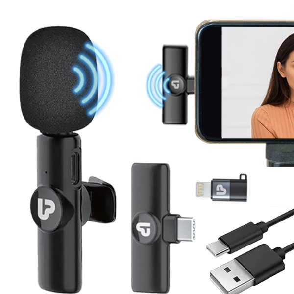 71R2HfsA6pL._SL1500_-Custom.jpg ULTRAPROLINK Sonic Omnidirectional Wireless lavalier Microphone - Image 1