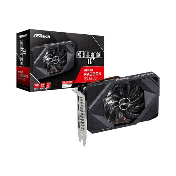 Asrock AMD Radeon RX 6600 Challenger ITX 8GB Graphic Card