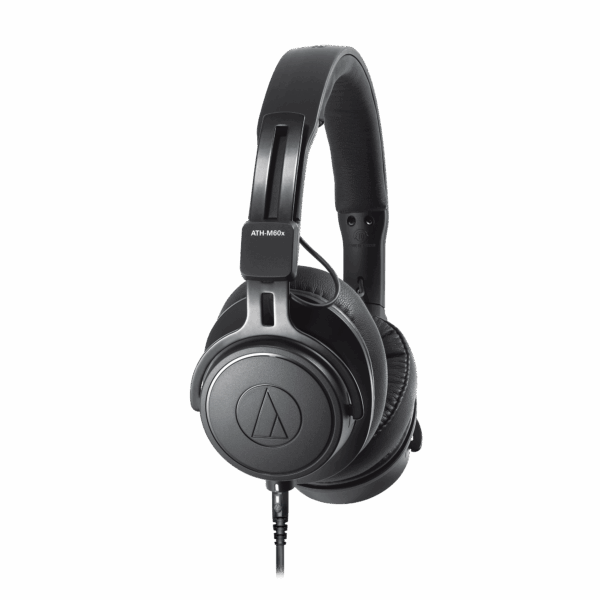 Audio-Technica ATH-M60X Wired On Ear Headphone Without Mic (Black)