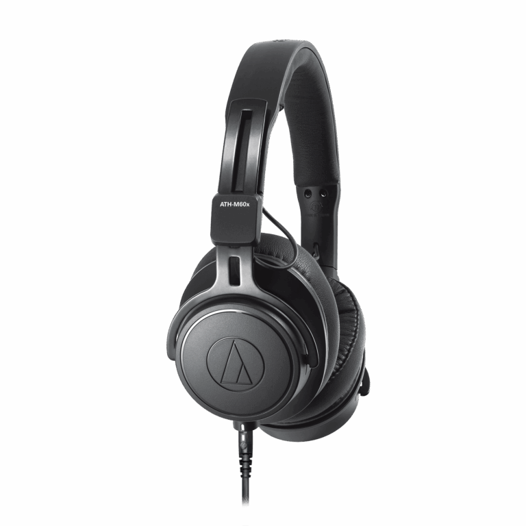 Audio-Technica ATH-M60X Wired On Ear Headphone Without Mic (Black)