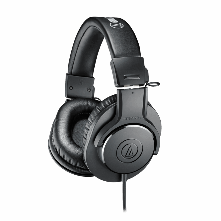 Audio-Technica Ath-M20X Wired Over Ear Headphones Without Mic (Black)