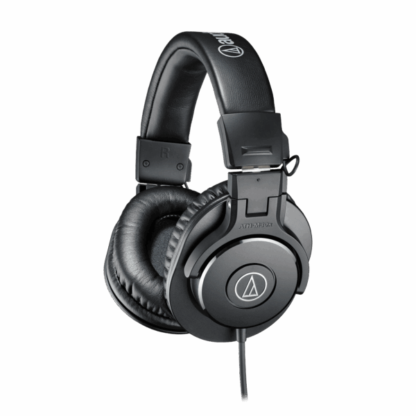Audio-Technica Ath-M30X Wired On Ear Headphones Without Mic (Black)
