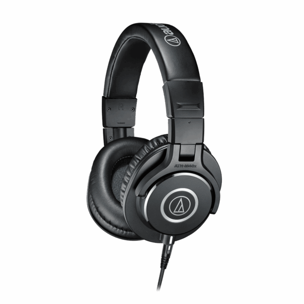 Audio-Technica Ath-M40X Professional Studio Wired Over Ear Headphones Without Mic (Black)