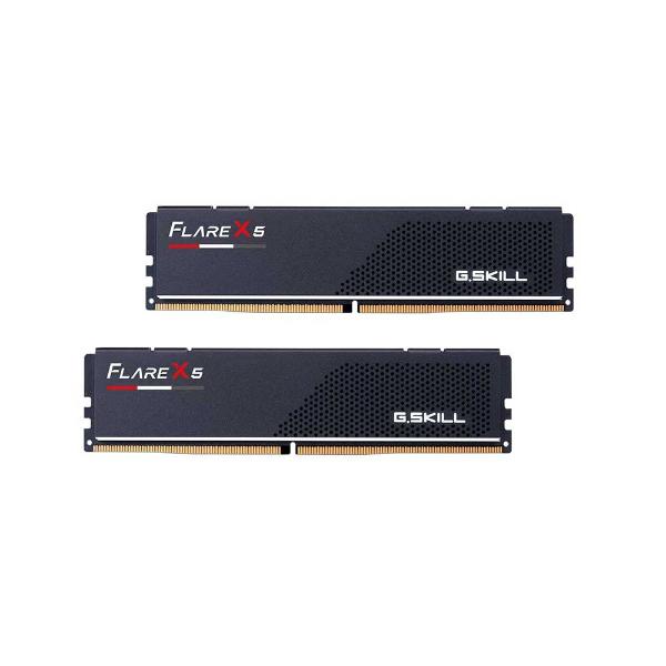 G-Skill-Flare-X5-64Gb-32Gbx2-DDR5-6000Mhz-Desktop-RAM-F5-6000J3636F32GX2-FX5-1.jpg G Skill Flare X5 64Gb (32Gbx2) DDR5 6000Mhz CL36 Desktop RAM (F5-6000J3636F32GX2-FX5) - Image 1