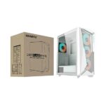 Gigabyte C301 Glass ARGB (E-ATX) Mid Tower Cabinet (White) - Image 5