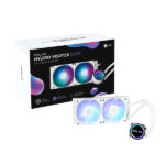 Galax Hydro Vortex 240R ARGB 240mm CPU Liquid Cooler (White) - Image 6