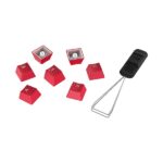 HyperX Rubber Keycaps - Gaming Accessory Kit (Red) - Image 2