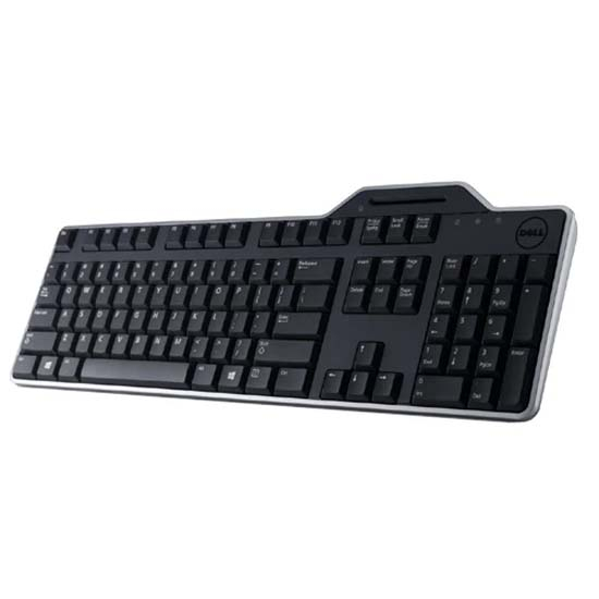 DELL KB813 Smartcard International English Wired USB Standard Desktop Keyboard (Black)
