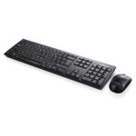 Lenovo 100 Wireless Keyboard and Mouse Set, Ambidextrous 1000 DPI Mouse Optical Sensor, upto 3M clicks, Ultra slim water resistant keyboard, 2.4 GHz Wireless Nano USB, upto 1yr battery life GX30L66303 - Image 2